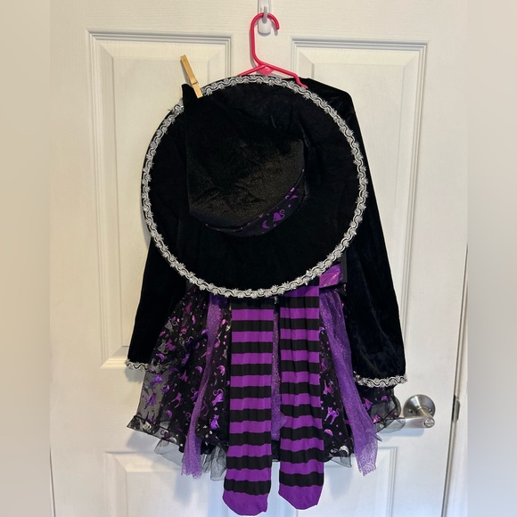 Spirit Darling Witch Costume - Purple and Black - Picture 3 of 16